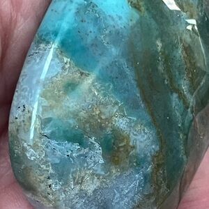 Ocean Jasper Palm Stone Crystal